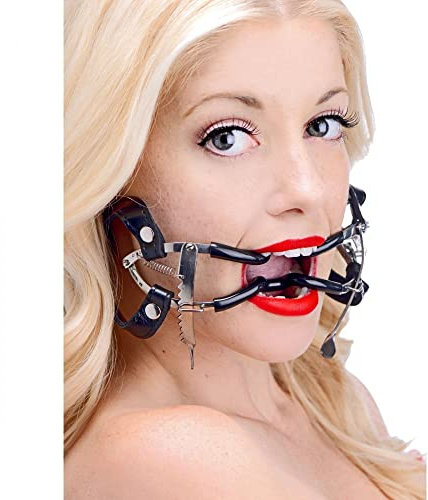 Gag bocca Jennings a cricchetto con cinturino