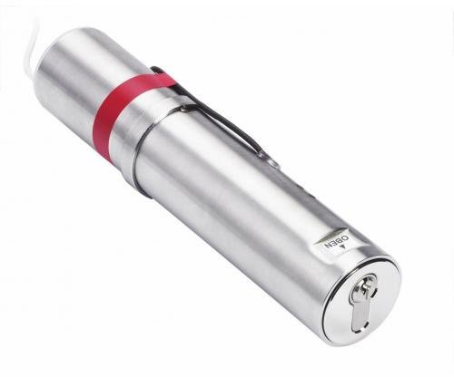 Kruse PZ SchlüsselSafe light - vorgerichtet für den Einbau eines Profil-Halbzylinders - 50mm Durchmesser - für Wandeinbau