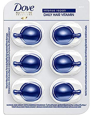 Dove Hair Therapy Intense Repair Daily Hair Vitamin 6 Capsules X 1ml. by Dove
