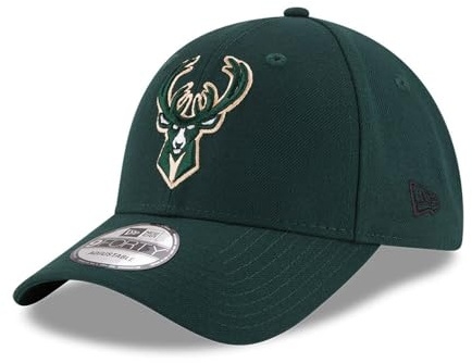 New Era 9Forty The League Bucks KepsEra Damer/Herrar - base keps strapback cap med skärm, Kardborreband Höst Sommar Vår Vinter Sommar-Vinter - One Size mörkgrön