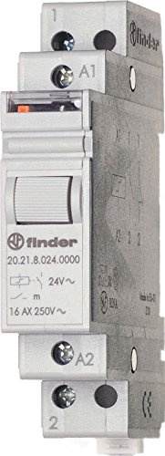 Finder Interruttore di corrente 20.21.9.012.4000, 1 chiusura 12 V/DC 16 A 4000 VA 1 pezzo