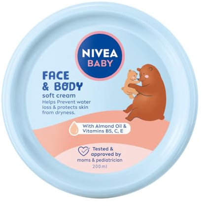 NIVEA BABY Gesichts und Körperpflege Creme 200 ml