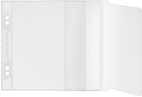 Veloflex 4366100 CD/DVD-Abhefthülle 1CD transp. PP für Ringbuch 4166 Packung 100 Hüllen
