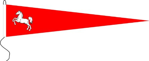 Everflag Langwimpel: Niedersachsen Bürgerwappen 150cm