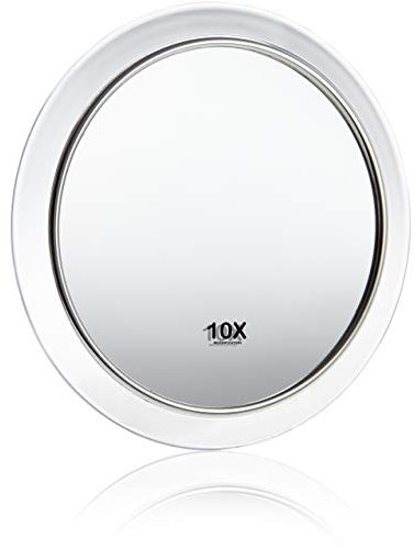 Fantasia - Miroir grossissant ( x 10) avec ventouse - Acrylique - ø 15 cm