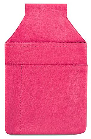 Hamosons â€“ Profi Kellnerholster/Kellnerhalfter aus Nappa-Leder, Rosa Pink, Modell 1009
