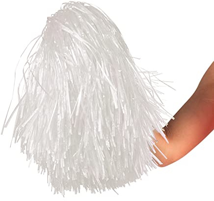 Boland - Cheerleader Pom Pom, 1 Stück, Fan, Sport, Accessoire, Karneval, Mottoparty, JGA
