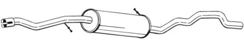 Bosal 288-305 Mittelschalldämpfer