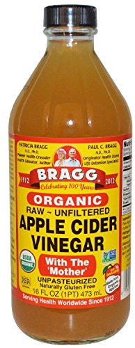 Bragg – orgánico Apple sidra vinagre Gallon, 3 Units (16 Ounce), 3 Units (16 Ounce)