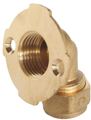 SOMATHERM FOR YOU, Raccord à compression femelle coudé 105° 15/21 pour tube PER Ø12 - Installation facile, pression max 10 bars, température de 5°C à 90°C, norme ACS | Coude à 105° idéal pour contourner les obstacles et simplifier l'installation, avec un raccordement fiable et durable.