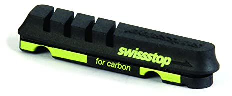 KIT 4 ZAPATAS SWISSSTOP FLASH EVO NEGRO/CARBON
