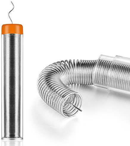 Solder Wire with Flux Rosin Core Tin Lead 63/37 0.031 Diameter 0.42oz in Storage Tube Welding Soldering DIY Works