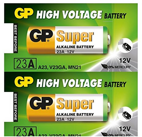 HS twin pack - GP23AE A23 12V Alkaline Batteries