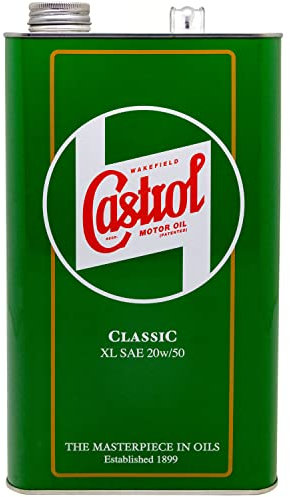 CASTROL CLASSIC XL 20W50 Motoröl Oldtimer Classic Cars pre1980 - 4,54 Liter