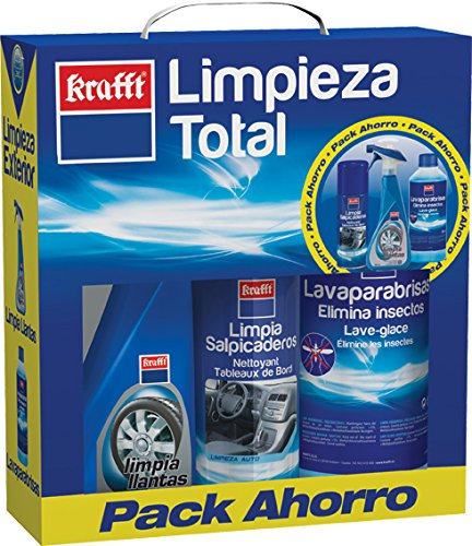 Krafft 17874 - Kit Auto Limpieza Total 17874