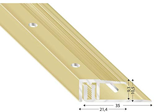 Kügele STS21 SD 100 Fussboden Abschlussprofil 100cm Sand eloxiert, Für Böden 7-15 mm