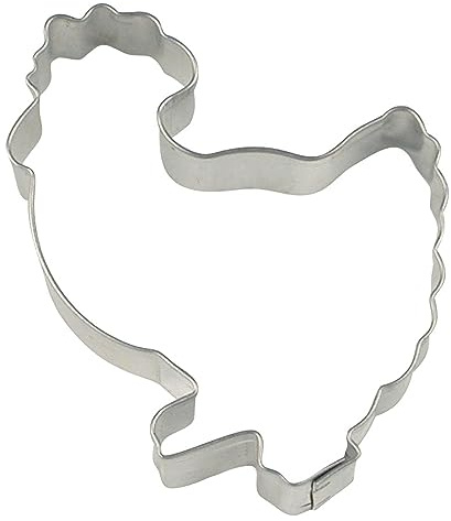 Städter Ausstechform Henne Weißblech Größe: 7 cm, 092020