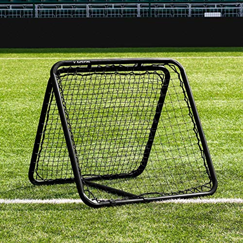 RapidFire återställningsnät [enkel- eller dubbelsidig] | fjäderbelastad återgående – fångande, reaktioner, bollkontroll och mer Double Sided