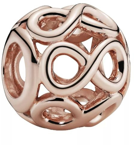 Pandora Passions 14k Rose gold-plated infinity charm