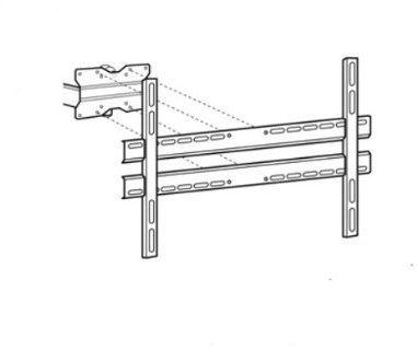 Munari SP416NE Universal-Halterung für Bildschirme mit bis zu 106,7 cm (42 Zoll) Bildschirmdiagonale
