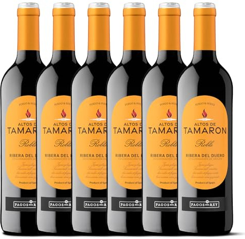 Altos de Tamaron - Ribera del Duero - Roble, Vino Pinto - Pack de 6 uds x 750 ml