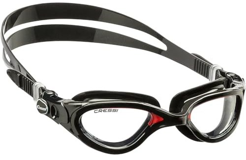 FLASH GOGGLES BLACK/FRAME BLACK RED