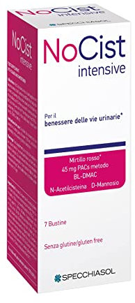 Specchiasol - Specchiasol Nocist Intensive Integratore per Cistite 7 Bustine - 934423993