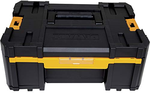 DEWALT Tool Organizer, TSTAK III, Single Deep Drawer, Heavy Duty Latches, Removable Compartments for Small Tools and Accessories (DWST17803)