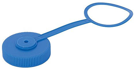 Nalgene Unisex – Erwachsene Kunststoffflaschen Deckel Weithals 1 L, Blau, Ø 63/53 mm