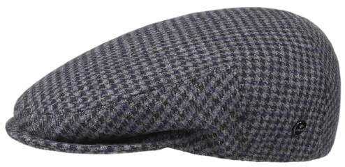 LIERYS Britain Flatcap Hahnentritt Mehrfarbig Made in Italy Herren Sommer Winter