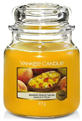 Yankee Candle bougie jarre parfumée - moyenne taille - Cookie de Noël - jusqu’à 75 heures de combustion