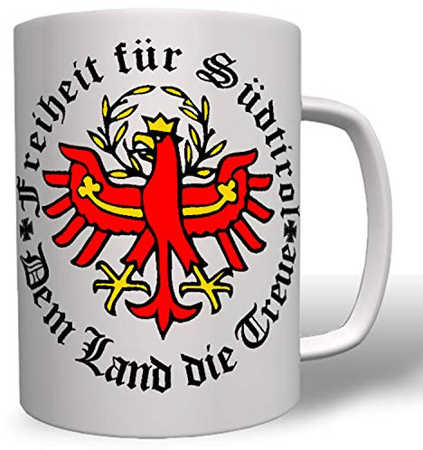 Freiheit für Südtirol Schwert Schild Helm Italien Befreiung Tasse #16778