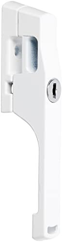 Yale Security P-115-WE Abschließbarer Fenstergriff, fester Oberflächengriff, Verriegelung in geschlossener und belüfteter Position, weiß