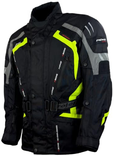 Roleff Racewear Kodra Jacke Gent RO 387, Schwarz/Grau/Neon, Größe XXXL