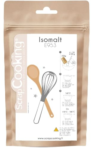 Scrapcooking - Isomalt E953 en Poudre 250 g - Pour Réaliser Décors en Sucre - Cuisine & Pâtisserie - 8687