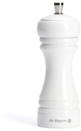 De Buyer, MOLINILLO PIMIENTA JAVA MADERA BLANCO 14cm,4.8 x 4.8 x 14 cm-P245.143131