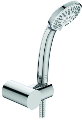 Ideal Standard - Idealrain, Set doccetta per vasca o doccia, Kit 3 pezzi per doccia, Cromato