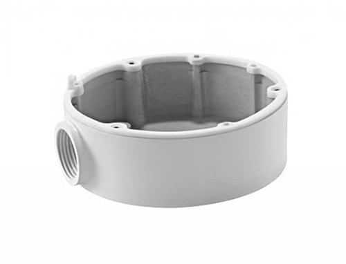 HIKVISION Digital Technology DS-1280ZJ-DM18 - Supporto per telecamera di sicurezza e alloggiamento, accessorio per telecamera di sicurezza, universale, bianco, DS-2CD2112-(I), DS-2CD2132-(I),