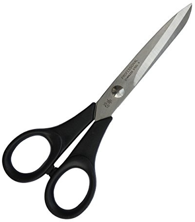 Gifaz Profi-Schere für Schneidereiarbeiten aus Edelstahl, Griff aus Nylon, Länge: 15 cm -