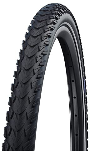 Schwalbe 11131404 Fahrradreifen Marathon Plus Tour Smart Guard 47-559 B/B+RT HS404 EC 67EPI, 26 x 1,75