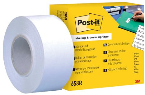 Post-it 73932 Ricarica Nastro Adesivo in Carta Rimovibile per Dispenser Cg 58
