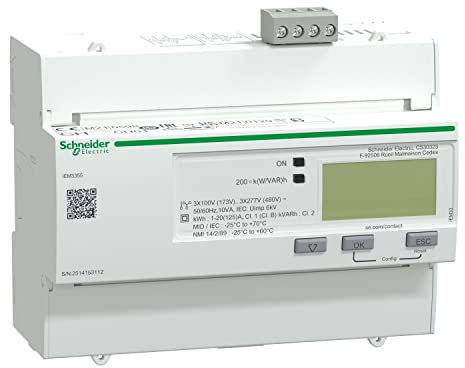 Medidor iEM3355 125A CL1 Modbus MID