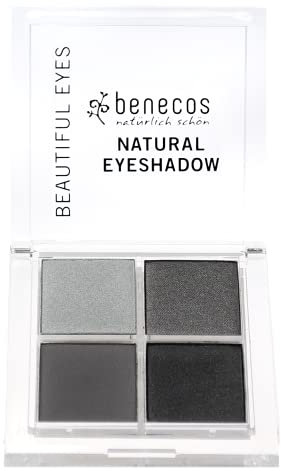 Benecos - natural beauty 92539 Tavolozza ombretto Quattro - vegan - smokey eyes
