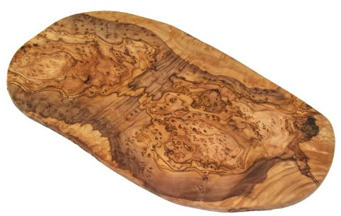 D.O.M., tagliere in legno d'ulivo naturale da 40 cm