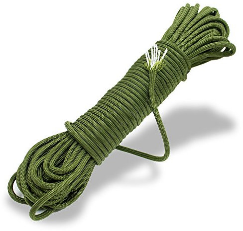 Paracord Planet Paracord zertifiziert Typ III mil-c-5040 7 Strand Fallschirm Military Grade Nylon Cord Hank für Outdoor Wandern Armband starken Stärke Seil Tie Down, tarnfarbe
