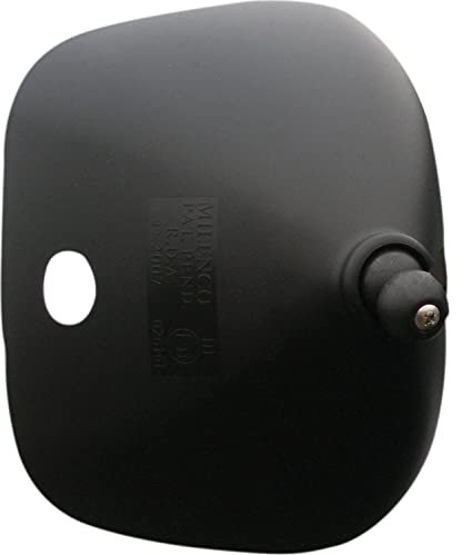 Milenco 2493, Grand Aero, Convex Head Mirror, black,16 × 15 × 23 cm.