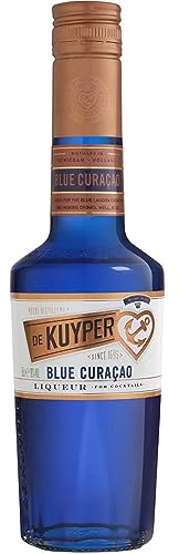 De Kuyper Blue Curacao Liqueur I 50cl I 20% ABV I Crafted from Distilled Sweet and Bitter Orange Peels for a Unique and Refreshing Flavour