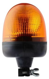 HELLA 2Rl 009 506-001 Halogène-Gyrophare - Rota Compact - 12V - Jaune - Tubulure, Flexible