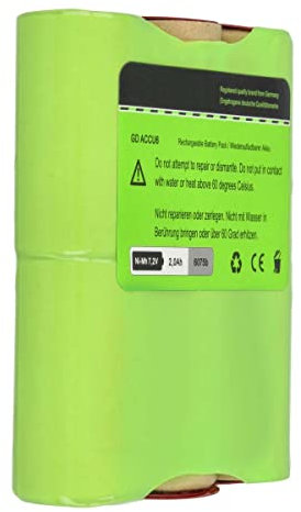 Akku-King Akku kompatibel mit Gardena Accu 6-2000mAh 7,2 Volt - für Strauchschere ST 6 302835, Grasschere ST 6, Bosch AGS NiMH