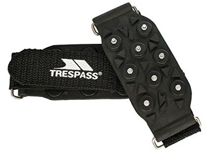 Trespass Clawz Emergency Traction Aid Ice Grippers (One Size) (Black)